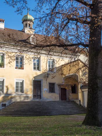 Aufgang zur Kapelle