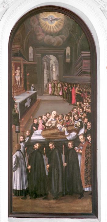 Begräbnis des Ignatius von Loyola